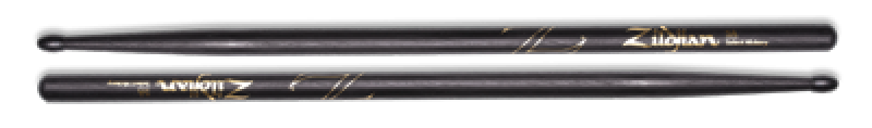 ZILDJIAN Drum Sticks, Hickory Nylon Tip Serie, 5A, schwarz