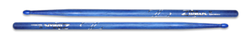 ZILDJIAN Drum Sticks, Hickory Nylon Tip Serie, 5A, blau