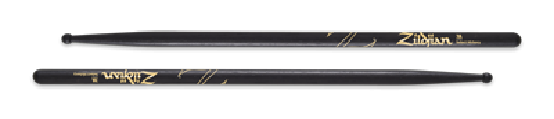 ZILDJIAN Drum Sticks, Hickory Wood Tip Serie, 7A, schwarz