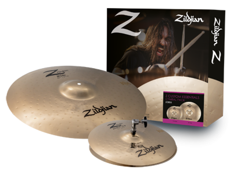 ZILDJIAN Beckenset, Z Custom, Essentials Cymbal Pack, 14H/20R
