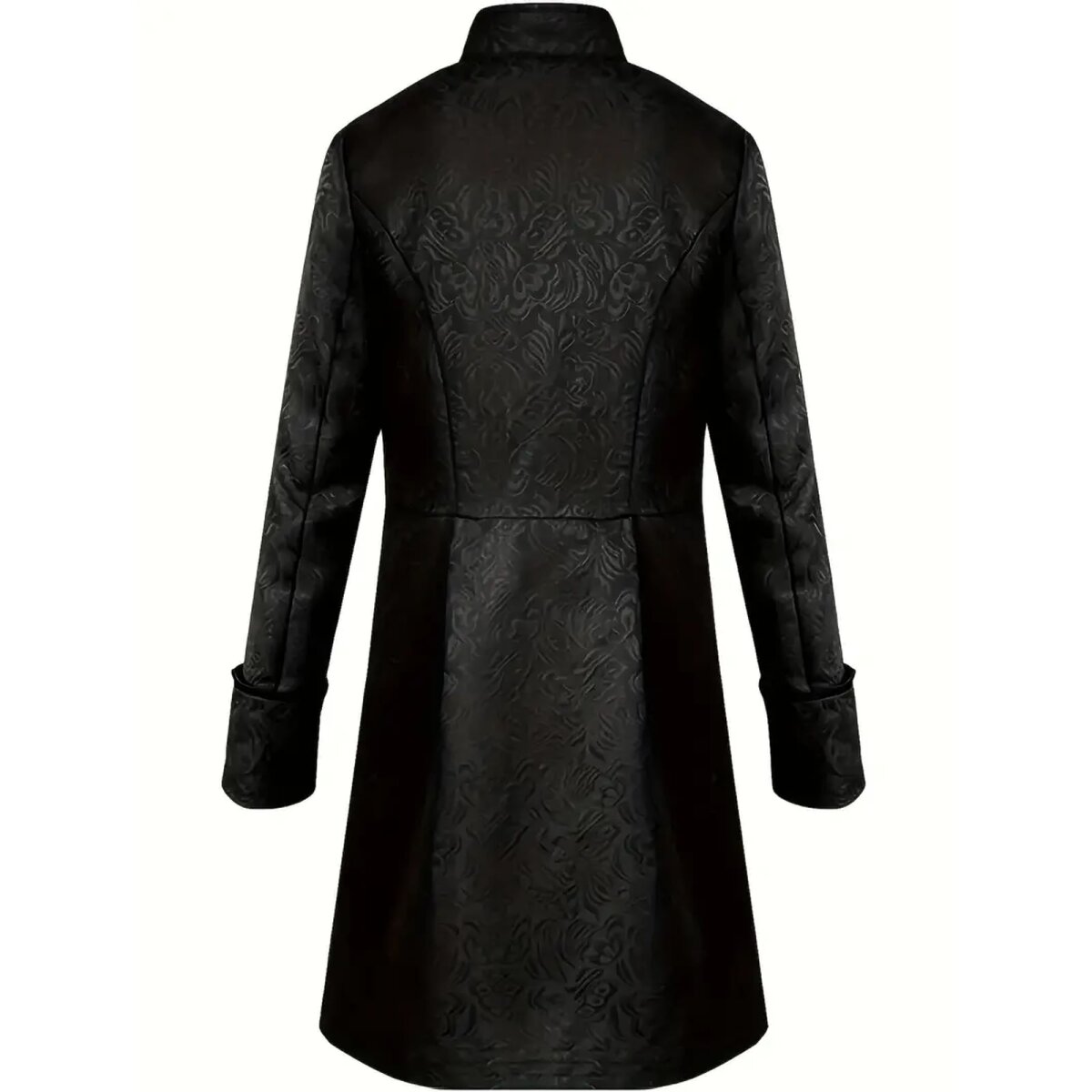 ROCK-HUS Mantel Mantel Schwarz Barock Gothic XXL