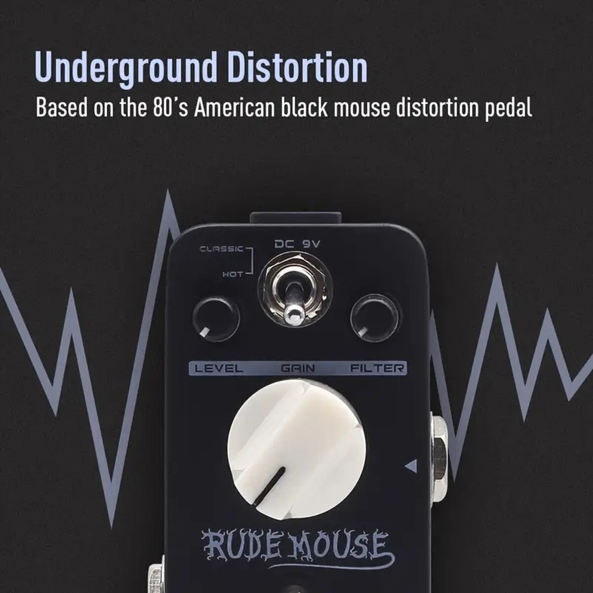 ROCK-HUS Overdrive Sonicake RUDE MOUSE "Like a RAT"