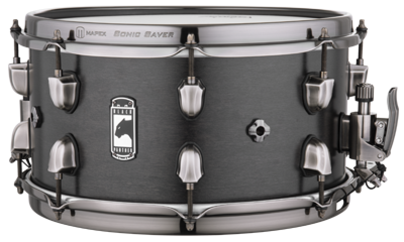 MAPEX BLACK PANTHER Snare, 13x7, Hydro, Satin Black