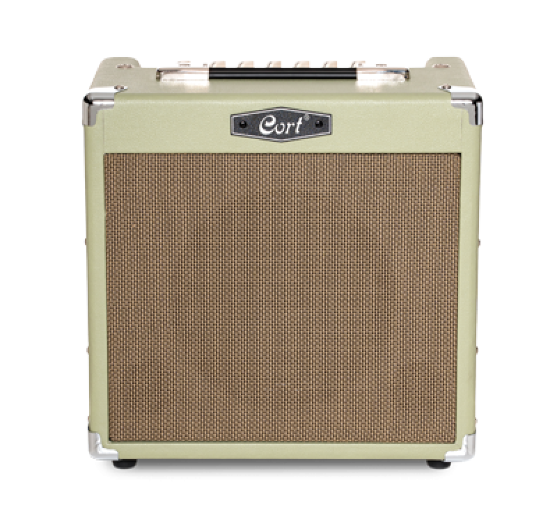 CORT E-Gitarrencombo, CM15R, Pastel Green, 15 Watt