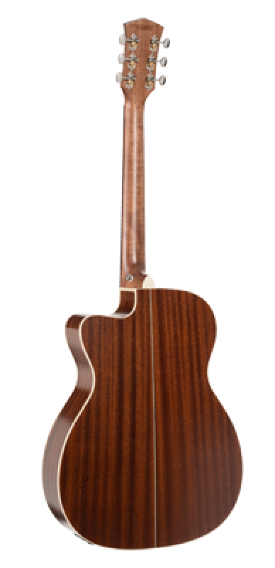 Preview: CORT Westerngitarre, Essence OC4, Black Top Natur Semi Gloss, Preamp