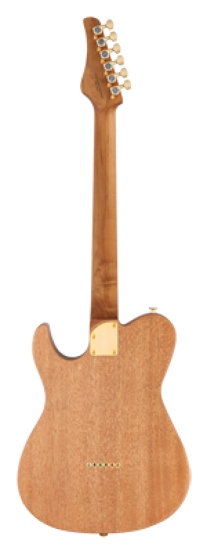 Preview: FGN E-Gitarre, Expert Iliad EW, Thinline Body, Natural Flat, Koffer