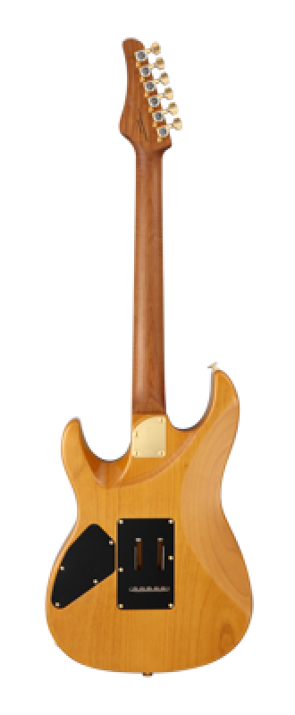 Preview: FGN E-Gitarre, Expert Odyssey DU EW, Vintage Natural, Koffer