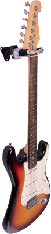 HERCULES Gitarrenwandhalter, PLEXI AGS Plus, kurz, Metallsockel, 20Y E