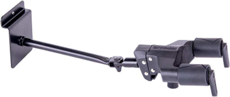HERCULES Gitarrenwandhalter, AGS Plus, lang, für Slatwall 13mm
