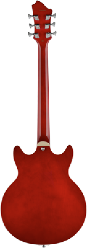 Preview: HAGSTROM E-Gitarre, Alvar, Wild Cherry Transparent