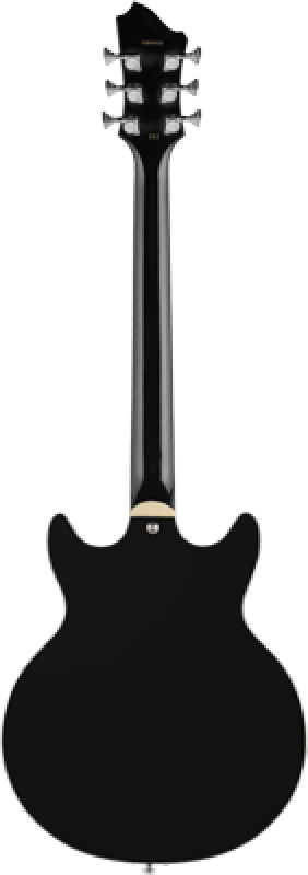 Preview: HAGSTROM E-Gitarre, Alvar, Black