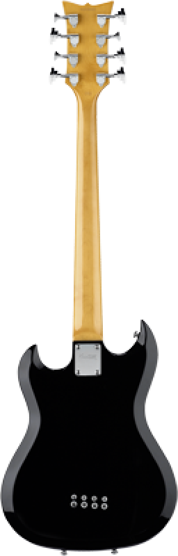 Preview: HAGSTROM Bassgitarre, H8II, Black Gloss, 8-Saiter