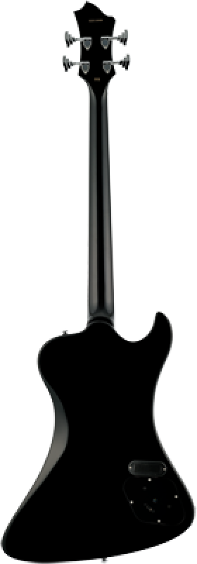 Preview: HAGSTROM E-Bass, Nekromant 4, Black Gloss, Linkshänder