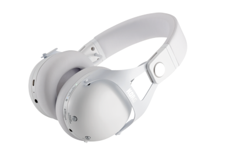 KORG Kopfhörer, NC-Q1, Noise Cancelling, Bluetooth, weiß, für DJs