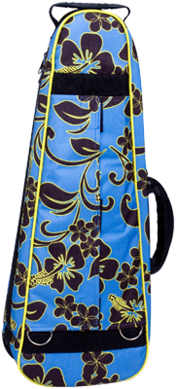 LANIKAI Koffer, Floral Softcase für Baritonukulele