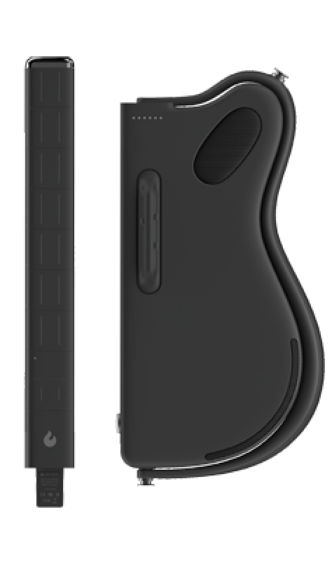 Preview: LAVA Sampler Guitar, Genie, schwarz, Custom Travel Koffer