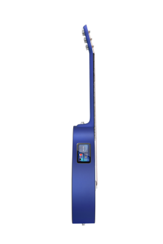 LAVA Akustikgitarre, ME Play, 36", Deep Blue/Frost White, Lite Bag