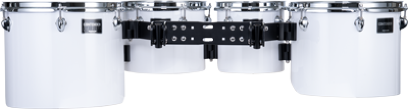 MAPEX Marching Multi-Toms, Contender Series, 4-teilig, Gloss White