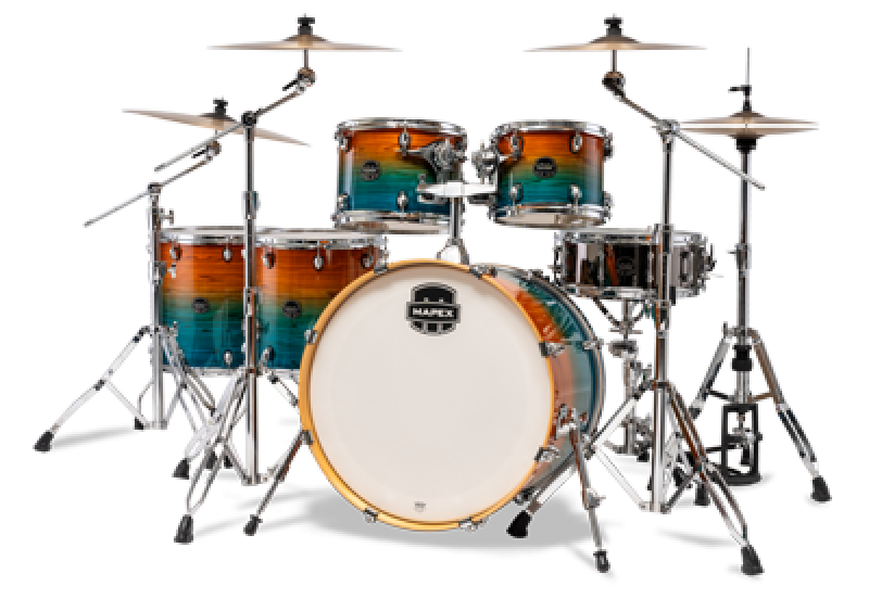 MAPEX Shellset, Armory, Stage+, mit Rosette, Ocean Sunset #JG