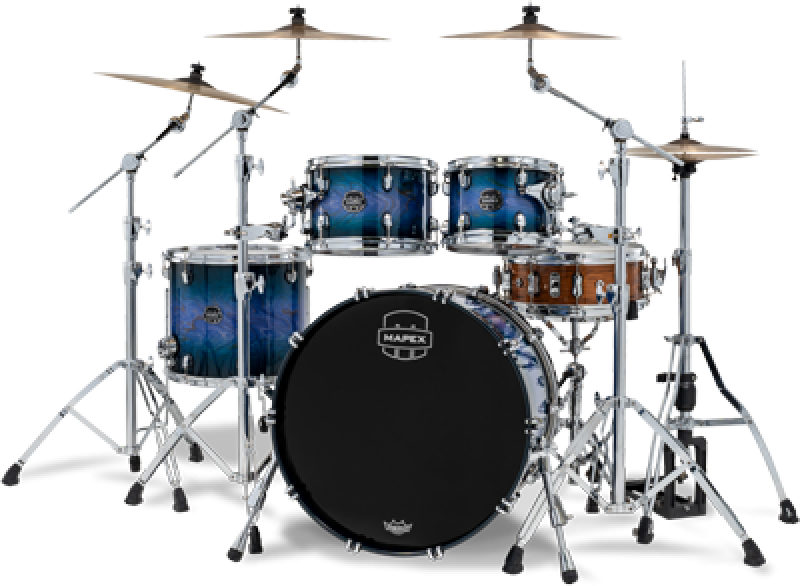 MAPEX Shellset, Saturn VI, Stage, Cobalt Burst #XQ