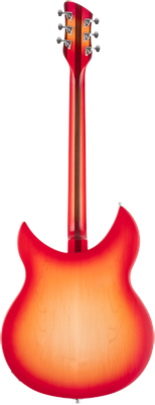Preview: RICKENBACKER E-Gitarre, 330, Fireglo, Koffer