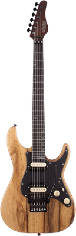 SCHECTER E-Gitarre, Sun Valley Super Shredder Exotic FR, Black Limba