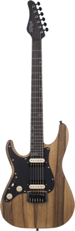 SCHECTER E-Gitarre, Sun Valley Super Shredder Exotic, Black Limba, Lin