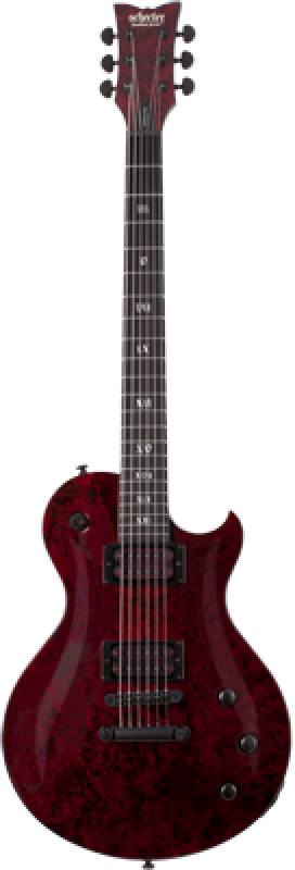 SCHECTER E-Gitarre, Apocalypse Solo-II, Red Reign