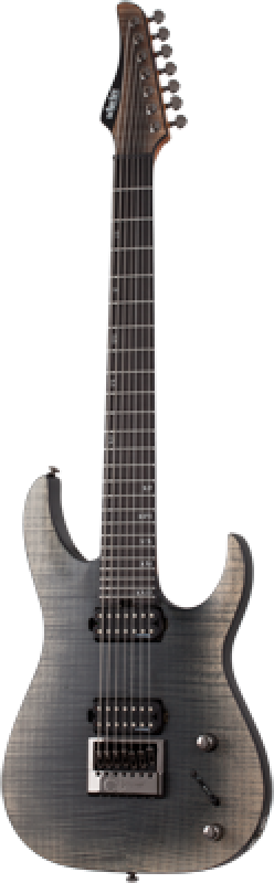 SCHECTER E-Gitarre, Banshee Mach 7 Evertune, Fallout Burst