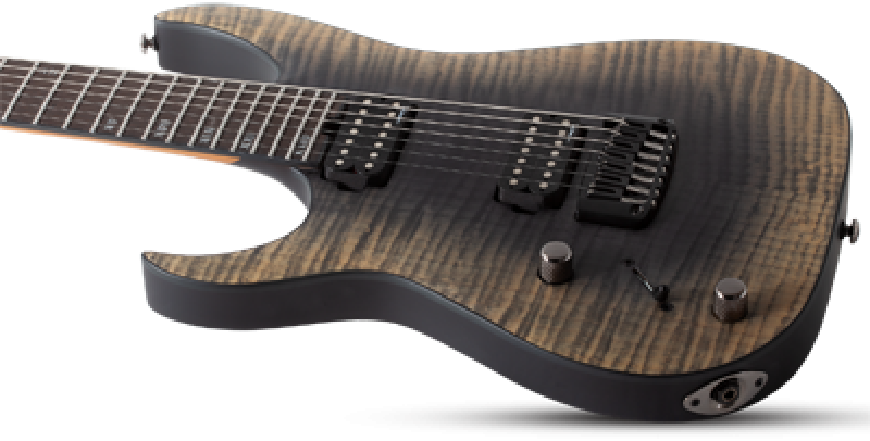 SCHECTER E-Gitarre, Banshee Mach 7, Fallout Burst, Linkshänder