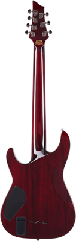SCHECTER E-Gitarre, Hellraiser C-7, Black Cherry