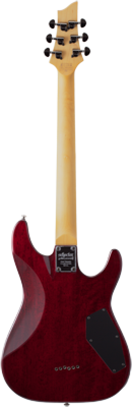 SCHECTER E-Gitarre, Omen Extreme 6, Black Cherry, Linkshänder