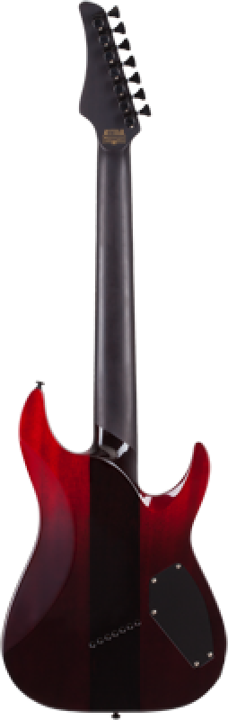 SCHECTER E-Gitarre, Reaper 7 Elite, MultiScale, Blood Burst, Linkshänd