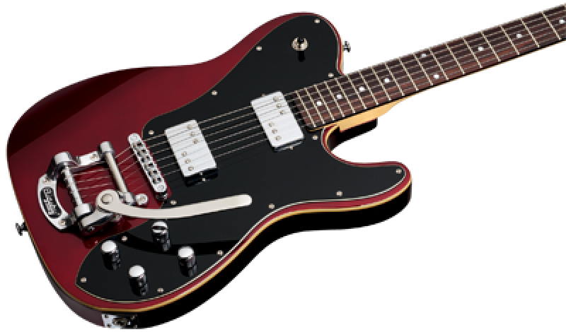 SCHECTER E-Gitarre, Vintage PT Fastback II B, Metallic Red