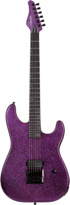 SCHECTER E-Gitarre, Signature Danskimo-6, Purple Sparkle
