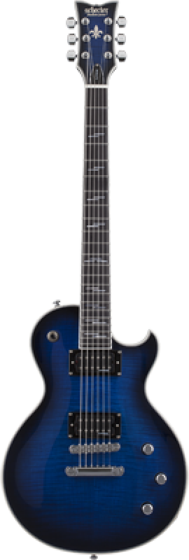 Preview: SCHECTER E-Gitarre, Solo-II Supreme, See Thru Blue Burst