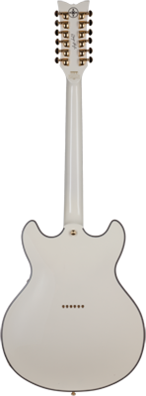 Preview: SCHECTER E-Gitarre, Signature Wayne Hussey Corsair-12, Ivory