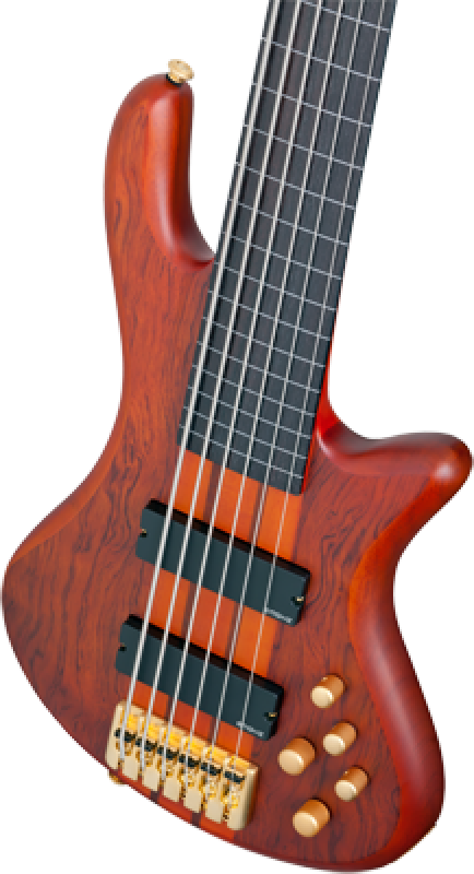 SCHECTER Bassgitarre, Stiletto Studio-6 FL, Honey Satin