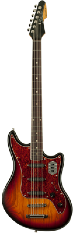 Preview: SCHECTER E-Gitarre, Hellcat VI, 3-Tone Sunburst