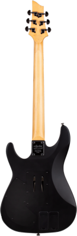 SCHECTER E-Gitarre, Demon-6 FR S, Aged Black Satin
