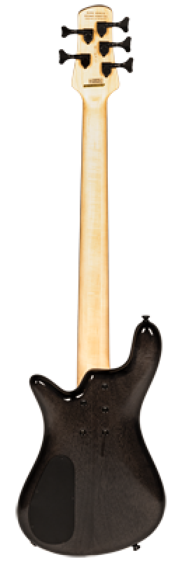 SPECTOR Bassgitarre, Bantam 5, 5-Saiter, aktiv, Black Stain Gloss