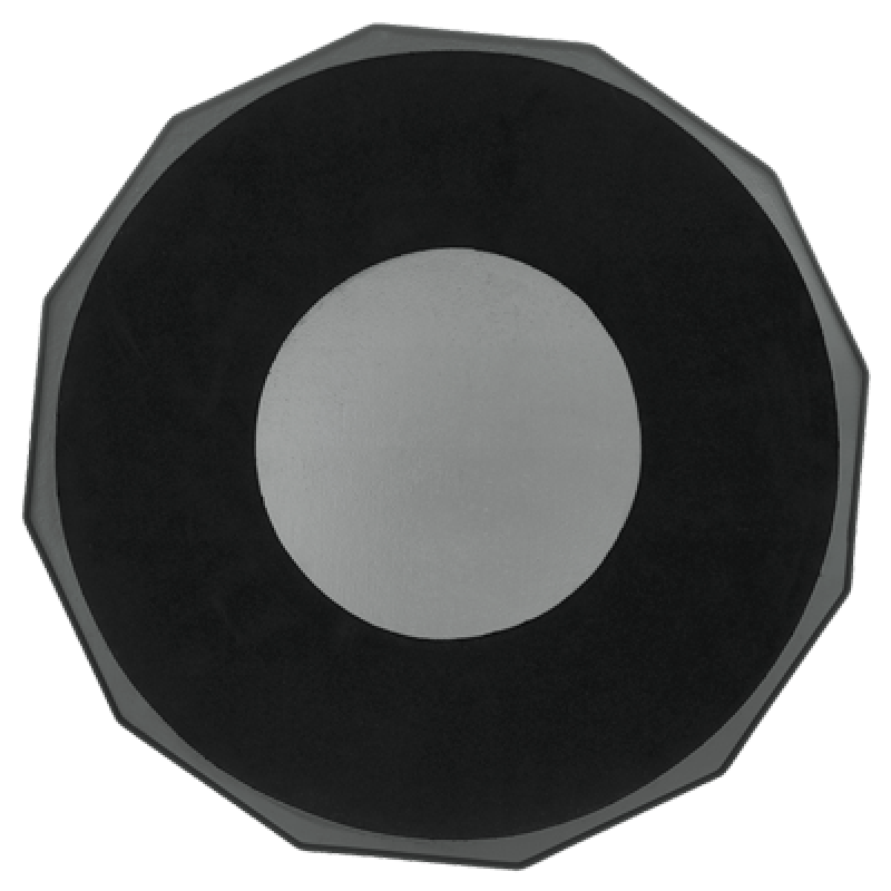 VIC FIRTH Practice Pad, Silicon, VF Logo, 12"