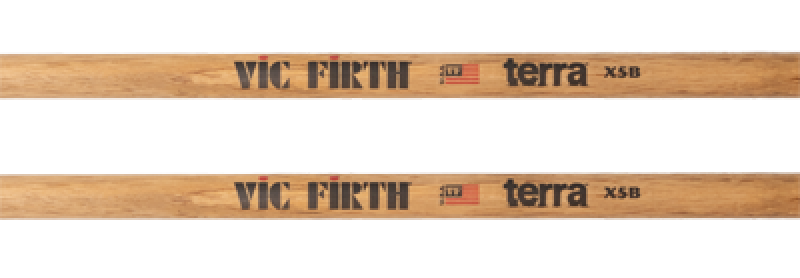 VIC FIRTH Drum Sticks, Terra Serie, X5BT, Wood Tip