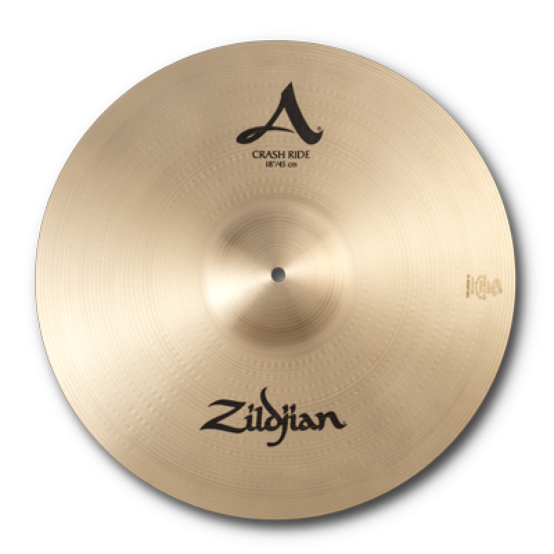 ZILDJIAN Ride, A Zildjian, 18", Crash Ride, traditional