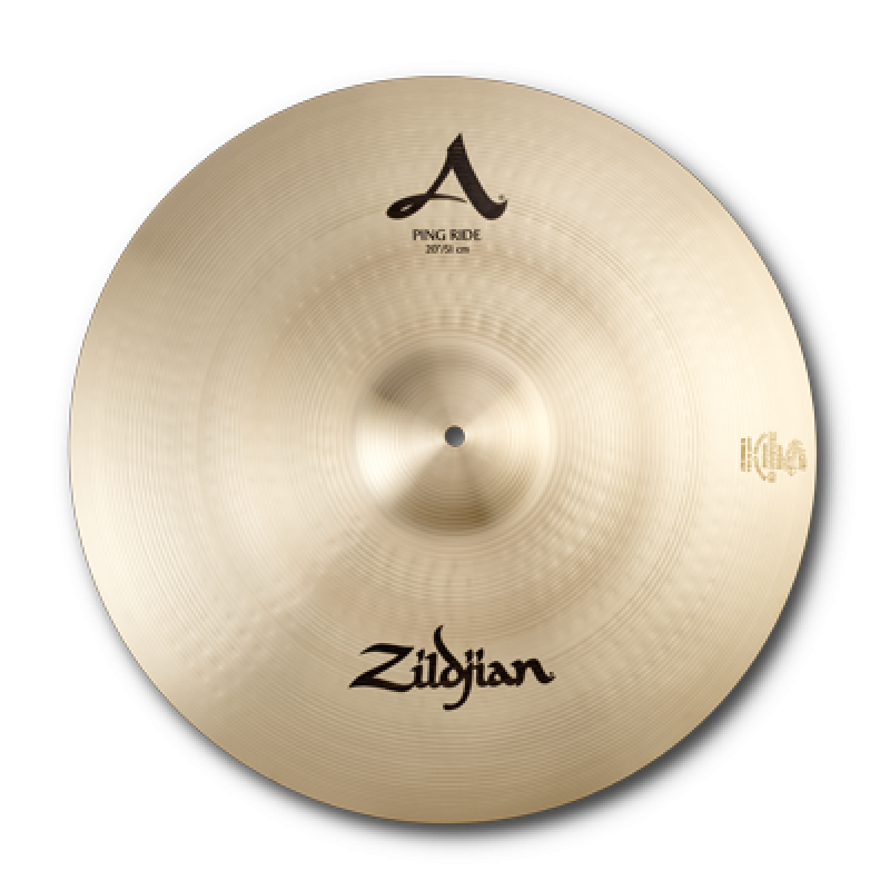 ZILDJIAN Ride, A Zildjian, 20", Ping Ride, traditional