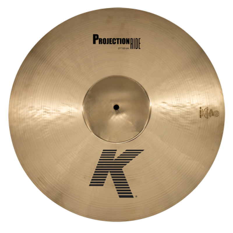 ZILDJIAN Ride, K Zildjian, 21", Projection Ride, traditional