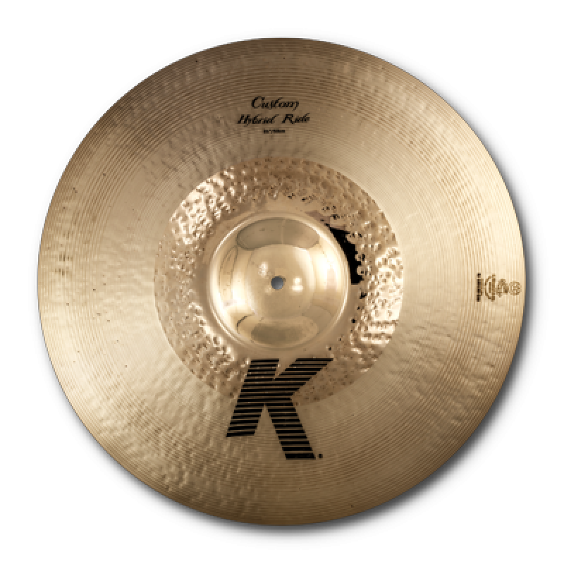 ZILDJIAN Ride, K Custom, 21", Hybrid Ride, traditional/brilliant