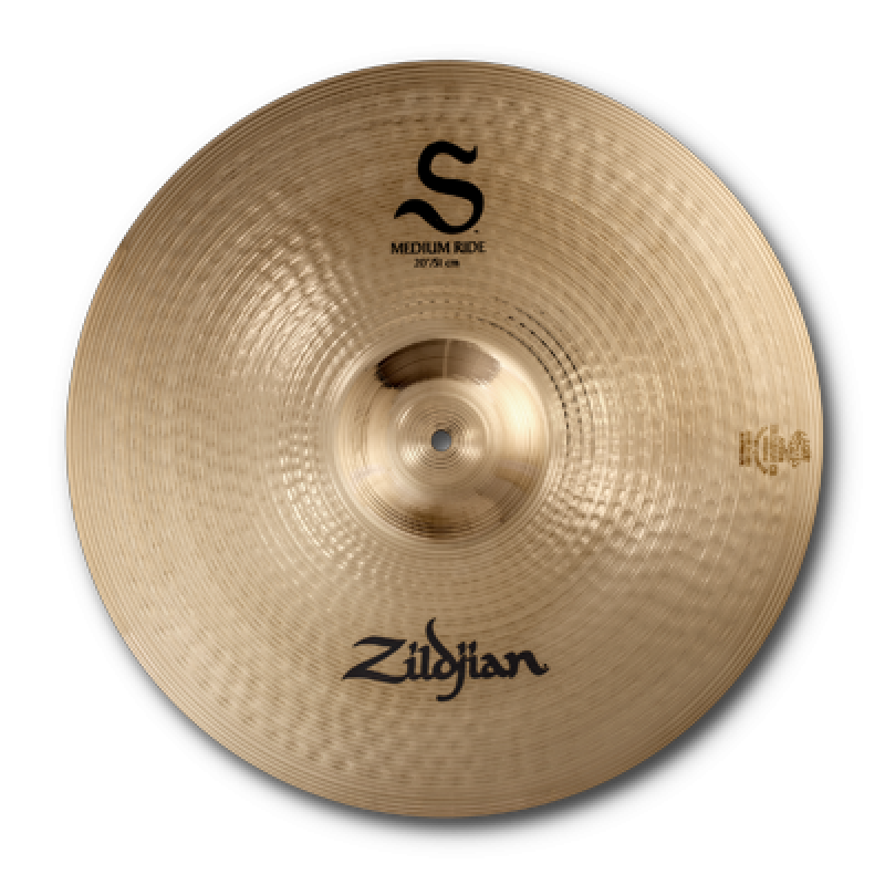 ZILDJIAN Ride, S Family, 20", Medium Ride, brilliant