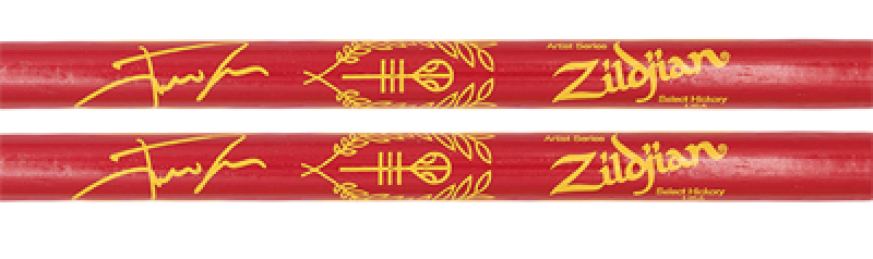 ZILDJIAN Drum Sticks, Artist Serie, Josh Dun "Clancy Red", Wood-Tip, r