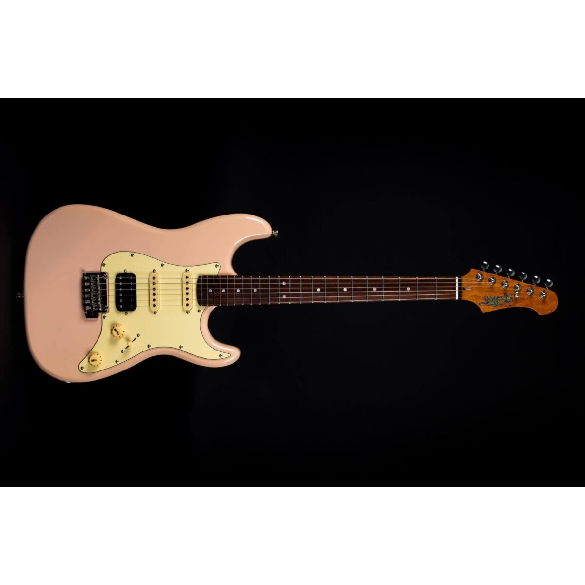 ROCK-HUS Jet-Guitars JS-400 PK R Pink